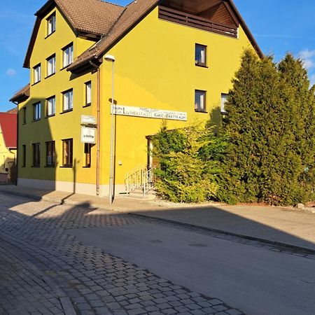 Hotel garni Pension Zur Lutherstadt Lutherstadt Eisleben Exterior foto