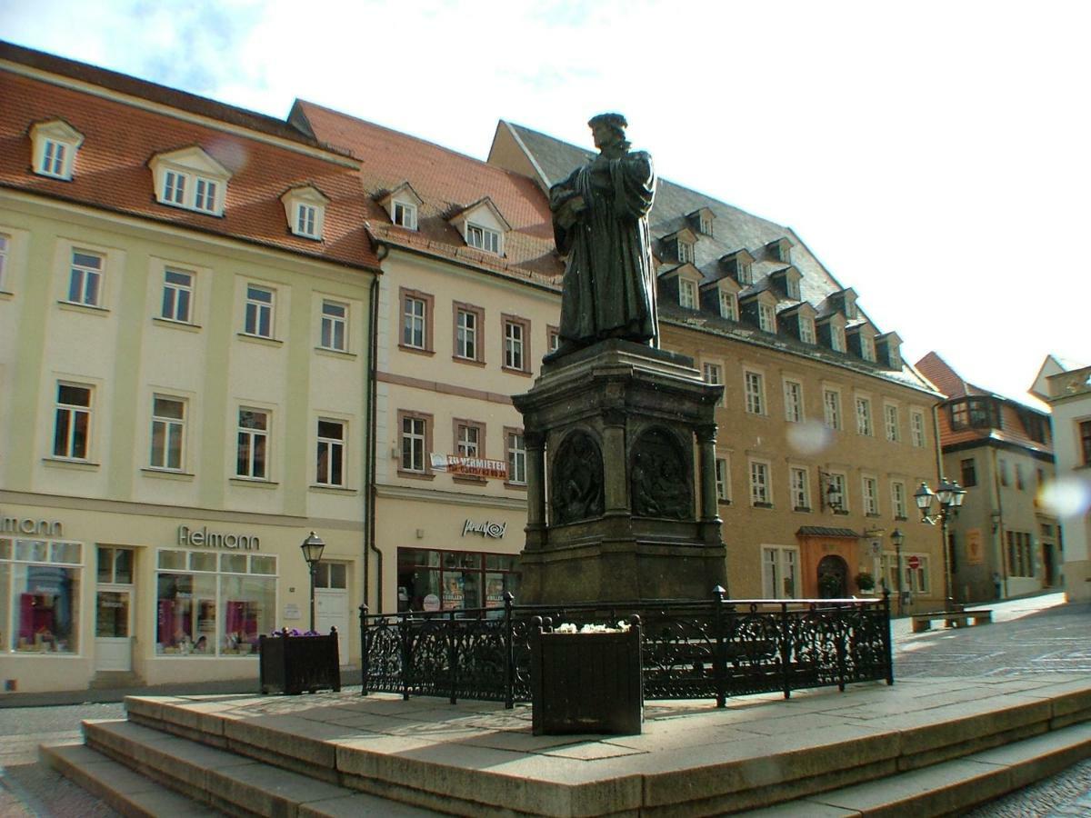 Hotel garni Pension Zur Lutherstadt Lutherstadt Eisleben Exterior foto